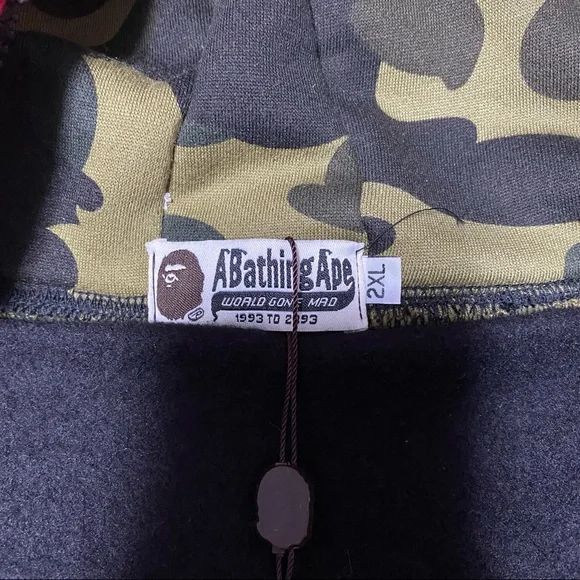 Bape Dirt Race Zip Up Hoodie - Picture 5 of 6